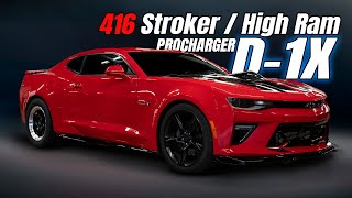 Round 2 D1X ProCharger Install LT1 416 Stroker HighRam  Dyno Session [upl. by Shepard]