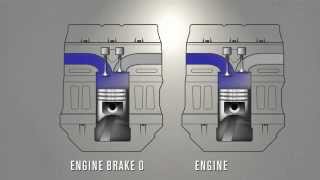 How a Jake Brake Works  Jacobs Vehicle Systems [upl. by Nek]