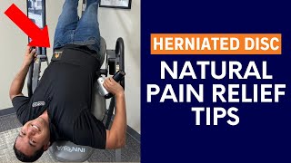 7 Natural Pain Relief Tips For A Herniated Disc [upl. by Womack]