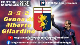 FM 24 TACTICSTATTICA ITAENG 352 GENOA DI ALBERTO GILARDINO DEL MAGICOMONTA [upl. by Ajroj]