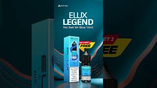 Elux Legend Nic Salt Mr Blue 10ml [upl. by Huntington]