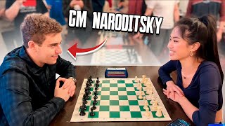 I Challenged GM Naroditsky 2646 to a Match [upl. by Aloel177]