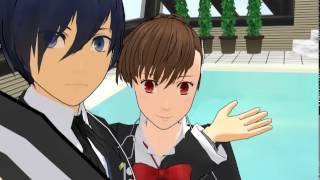 MMD Persona 3 Minato being a mean big brother [upl. by Devlin228]