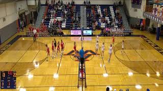 Appleton West High School vs Hortonville High School Womens Varsity Volleyball [upl. by Adiam]