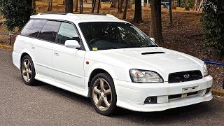 2002 Subaru Legacy GTB ETune Twin Turbo EJ20 Canada Import Japan Auction Purchase Review [upl. by Okajima]