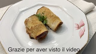 involtini di melanzane ricetta estiva facile e veloce [upl. by Neirbo]