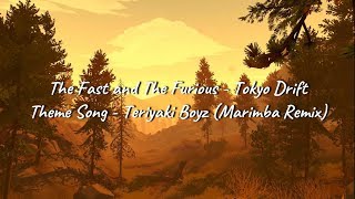 Fast and Furious  Tokyo Drift  Teriyaki Boyz Marimba Remix Ringtone [upl. by Erbua]