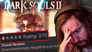 quotI like Dark Souls 2quot  Asmongold Reacts [upl. by Madda]