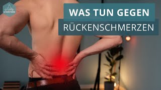 Was tun gegen Rückenschmerzen [upl. by Dviad]