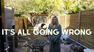 Its All Going Wrong TRYING to build My London Garden  Renovation Updates Vlog [upl. by Ribak]