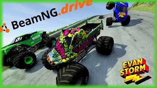 Beam NG Drive Downhill Madness Race 1 [upl. by Valle]