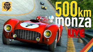 500km of Monza  1956 HSO Gold Star League  rFactor 2 [upl. by Anaibaf]