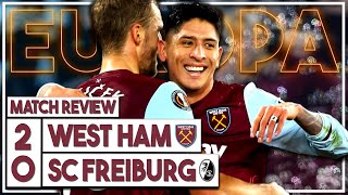 West Ham 20 Freiburg highlights discussed  Kudus amp Alvarez score amp star for Hammers in easy win [upl. by Lux]