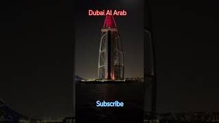 Burj Al Arab night view dubai uae fbreelsvideo dubailife burjalarab burjkhalifa carstatus [upl. by Sirah]