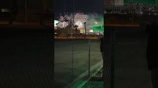 fireworks before the implosion of the Tropicana casino [upl. by Auhsuoj]