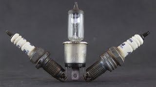 Free Energy Generator Spark Plug Using Magnet [upl. by Kempe]