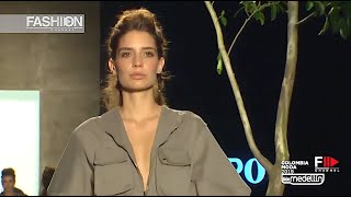 MARIA ELENA VILLAMIL Spring 2020 COLOMBIAMODA 2019  Fashion Channel [upl. by Animlehliw378]