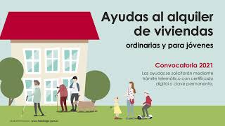 📢 🏡 Cómo solicitar las ayudas al alquiler de viviendas 2021 de la Generalitat Valenciana [upl. by Tnafni576]