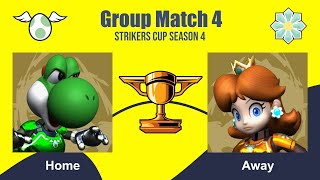 Strikers Cup Season 4  Yoshi vs Daisy [upl. by Ssalguod]