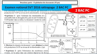 Examen national svt 2 bac pc biof rattrapage 2016 شرح بالداريجة [upl. by Nwotna695]