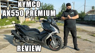 KYMCO AK550 Premium  Review [upl. by Jonme791]