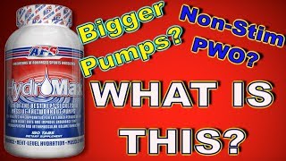 What is Hydromax Glycerol by APS Nutrition  2019 [upl. by Ahsrats338]