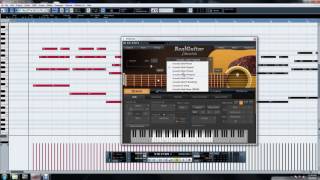 Cubase 5 Tutorial  Guitar Midi Plucking [upl. by Asum]