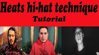 HeAt´s HIHAT TECHNIQUE  2 VARIATIONS BEATBOX TUTORIAL [upl. by Sugihara36]