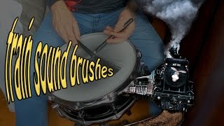 train beat with brushes [upl. by Ginevra]