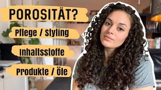 Pflege und Styling für Locken je nach Porositätstyp  IamAniva [upl. by Nikki]