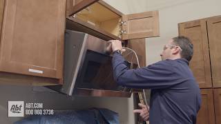 How To Install An Over the Range Microwave [upl. by Ever]