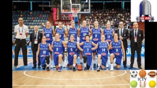 Slovacchia  Italia Europeo di basket Femminile [upl. by Norling]