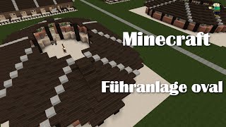 Minecraft Reiterhof Führanlage oval Lets Show [upl. by Maurine]