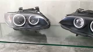 BMW seria 3  lampy do E92 e93  naprawa lamp xenon [upl. by Candis]