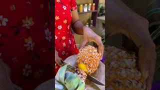 Pineapple Juice  Pineapple Recipe 😍😍 Nature Village Life 😋😋😋 [upl. by Nirehtak]