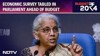 Econimc Survey 2024  Economic Survey Tabled In Parliament Ahead Of Budget What Is It [upl. by Eicrad]