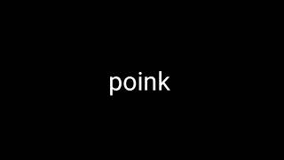 Poink sound effect [upl. by Burkle]