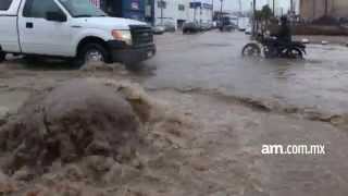 Lluvia intensa causa estragos en la ciudad [upl. by Faythe253]