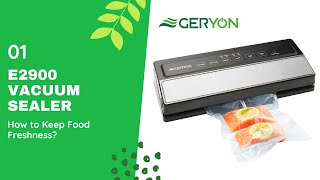 What is Geryon E2900MS Vacuum Sealing Food Preservation System [upl. by Losyram]