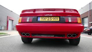 Lotus Esprit TURBO Duplex Exhaust System By Maxiperformance [upl. by Zubkoff]