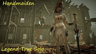 Halescourge  Handmaiden  Legend True solo  GreatSwordJavelin  Warhammer Vermintide 2 [upl. by Kokoruda554]