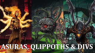 Pathfinder Religion Guide Asuras Divs and Qlippoths [upl. by Aivan976]