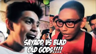 BLKD vs Sayadd  Reaction Video  Tito Shernan OLD GODS [upl. by Aicel641]