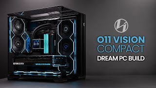 Lian Li O11 Vision Compact  The Ultimate Dream Gaming PC Build  Uni Fan TL  Asus ROG Strix BTF [upl. by Akihsat337]