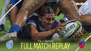 Pacific Island SHOWDOWN  Fiji v Samoa  Full Match Replay  WXV 3 2024 [upl. by Ained372]