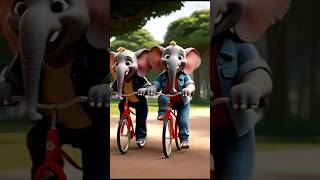 cute hathi Raja kahan Chale elephant 3d cartoon [upl. by Tiras771]