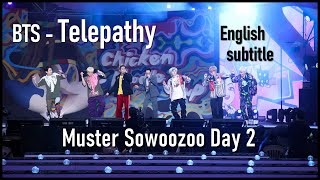 BTS  Telepathy live at 6th Muster Sowoozoo Day 2 2021 ENG SUB Full HD [upl. by Enilamme]