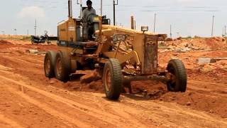 Subgrade and Camber preparation for road [upl. by Ibmat919]