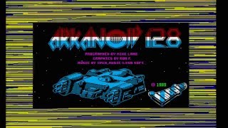 MisT FPGA  ZX Spectrum ULA  Arkanoid 128 [upl. by Yonina]