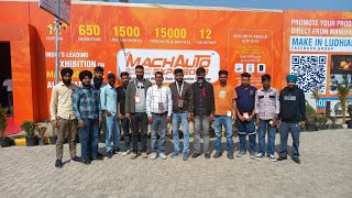 ITI Nakodar trainees visit to MachAutoExpo2023 Ludhiana gursewaksingh3312 [upl. by Burack640]